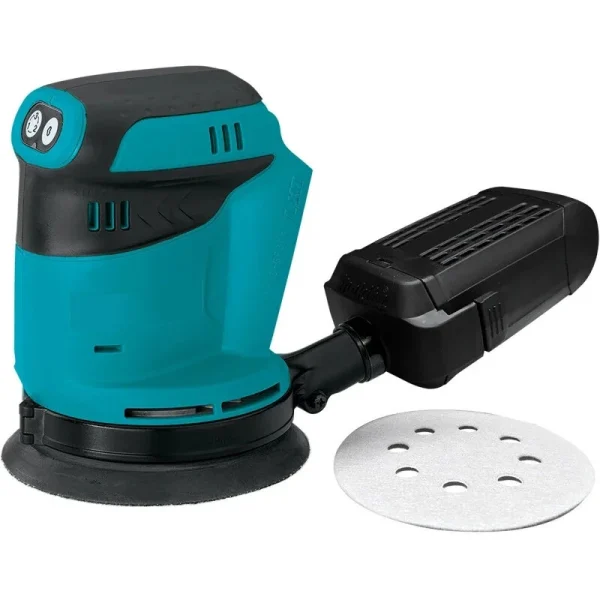 DBO180Z Random Orbital Sander 18V Rechargeable Lithium-Ion Battery 11,000 RPM Variable Speed ​​Control 123mm Pad Ergonomic Design Hook and Loop System - Image 2