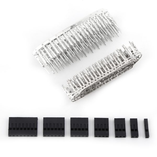 310pcs 2.54mm Male Female Jumper Wire Pin Header Connector Housing Kit Electronics Set - Image 4