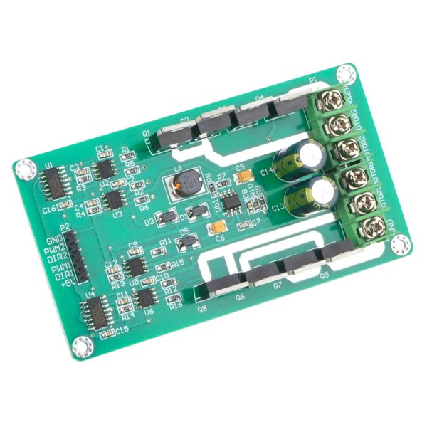 Dual Motor Driver Module Board H Bridge Driver Chip DC IRF3205 MOSFET 3-36V 10A Peak 30A - Image 4