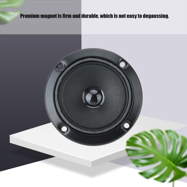 3inch 4Ohm 20W Black Tweeter KTV Audio Dual Magnetic Speaker Accessory - Image 2