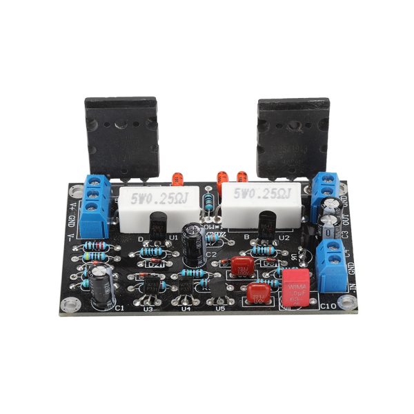 2SC5200+2SA1943 Power Amplifier Board 100W Amp Speaker Circuit Protection Board - Image 8