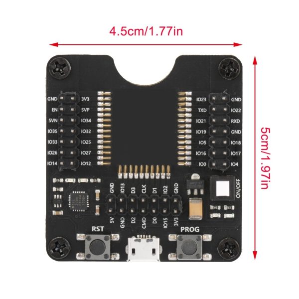 1 pcs Small Batch Test Burn Fixture for ESP-WROOM-32 Minimum System Development Board - Image 8