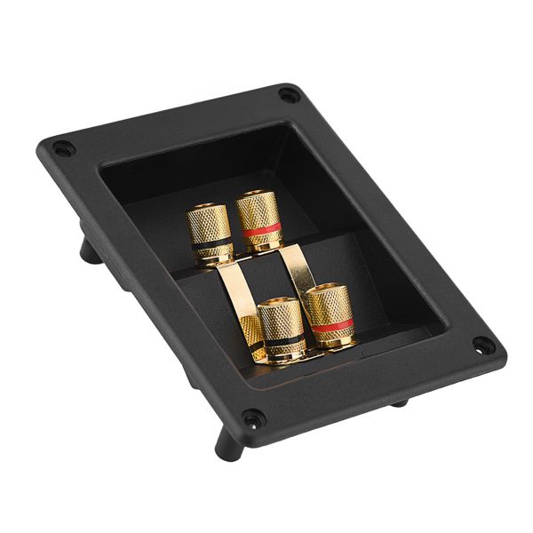 4 Copper Binding Post Terminal Cable Connector Speaker Terminal Box Acoustic Components - Image 6