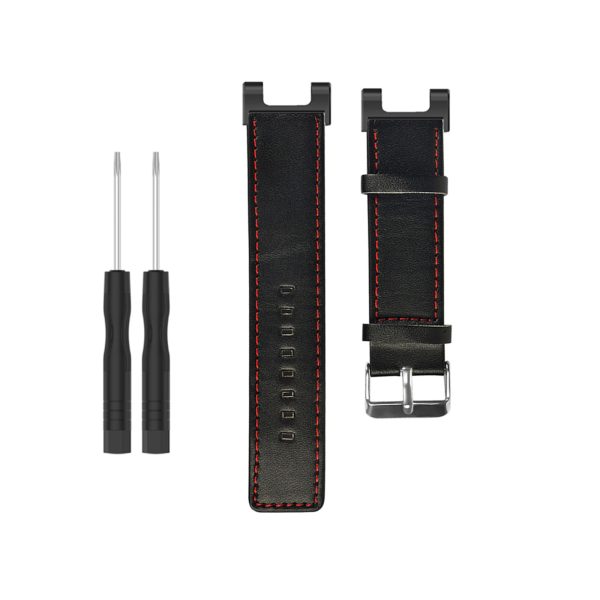 Replacement Leather Watch Strap Watch Band Compatible with Huami Amazfit T-Rex/T-Rex Pro Replacement Wrist Strap - Image 2