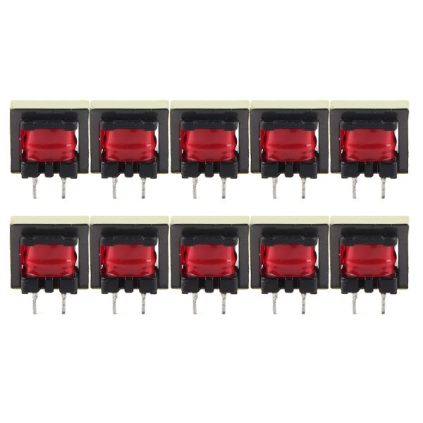 10pcs 1300 : 8 Ohm Audio Transformer EE14 Transformateur POS Transformador