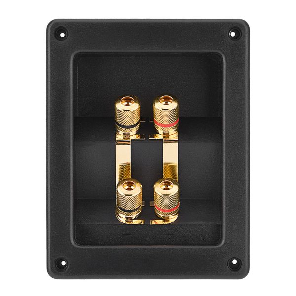 4 Copper Binding Post Terminal Cable Connector Speaker Terminal Box Acoustic Components - Image 3