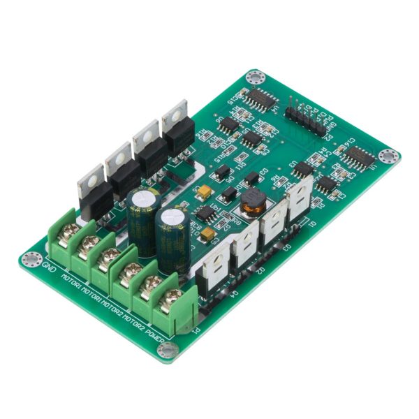 Dual Motor Driver Module Board H Bridge Driver Chip DC IRF3205 MOSFET 3-36V 10A Peak 30A - Image 7