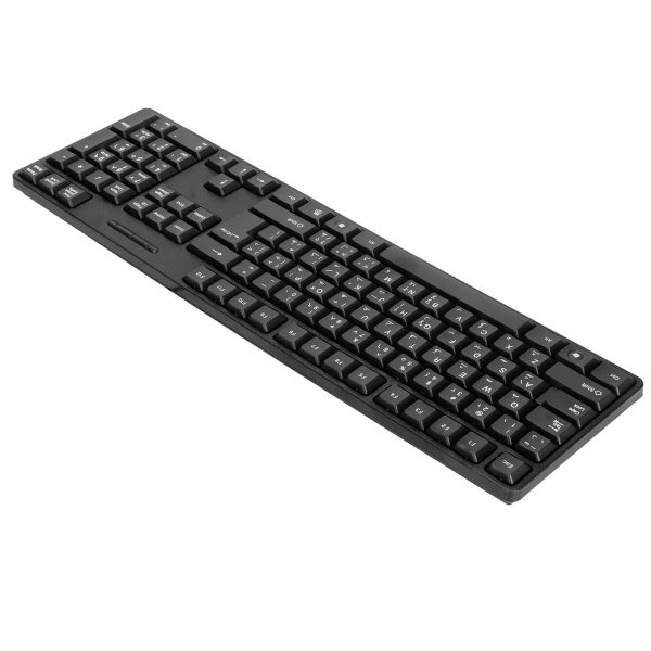 Ergonomically Designed Durable USB Wired Arabic English Mechanical Keyboard - Image 6