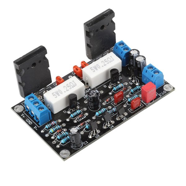 2SC5200+2SA1943 Power Amplifier Board 100W Amp Speaker Circuit Protection Board - Image 9