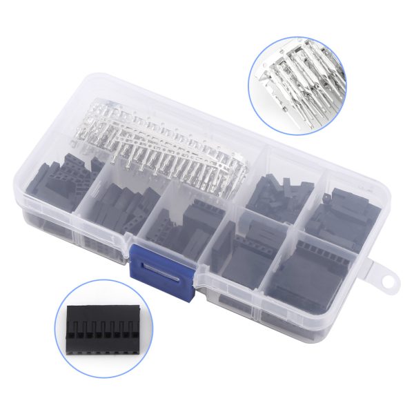 310pcs 2.54mm Male Female Jumper Wire Pin Header Connector Housing Kit Electronics Set - Image 7