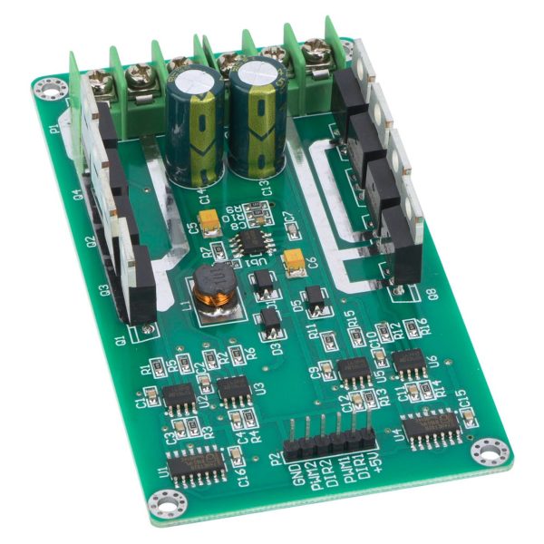 Dual Motor Driver Module Board H Bridge Driver Chip DC IRF3205 MOSFET 3-36V 10A Peak 30A - Image 6