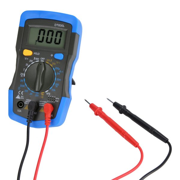 Portable HandHeld LCD Digital Mini Multimeter DC AC Voltage Current Meter(DT830L ) - Image 7