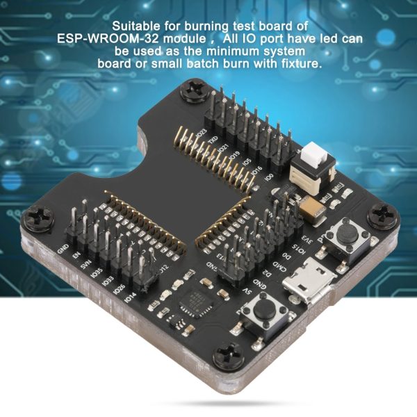 1 pcs Small Batch Test Burn Fixture for ESP-WROOM-32 Minimum System Development Board - Image 10