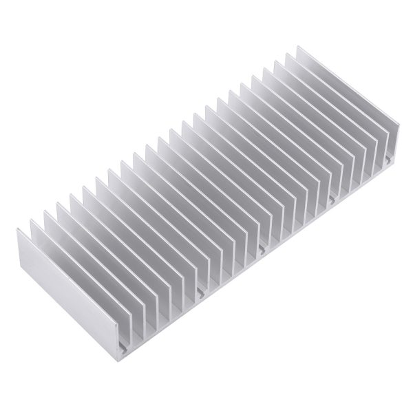 1pc Aluminum Heatsink Cooling Radiator Heat Sink Dense 24 Teeth 150mm