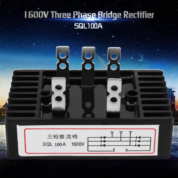 SQL100A 1600V Three Phase Diode Bridge Rectifier AC to DC - Image 2