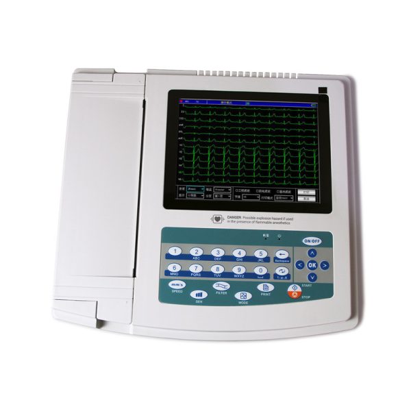 Digital 12 Channel 12 Lead Electrocardiograph ECG EKG Machine Interpretation PC Software - Image 5