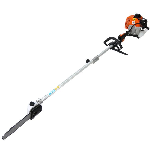 4 In 1 Multi-Functional Trimming Tool Garden Tool System With Gas Pole Saw Trimmer - Image 9