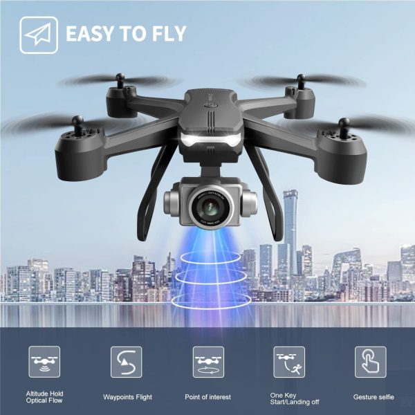 V14 Professional Drone 6K HD Dual Camera Wifi FPV Portable RC Quadcopter - Image 3