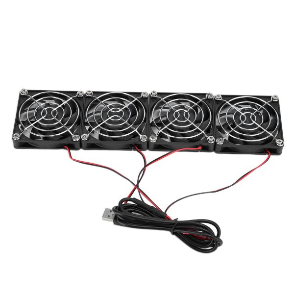 Router Cooling Fans 5V USB Power Heat Sink ABS for ASUS RTAC5300 R7900 R8000 Computer Supplies