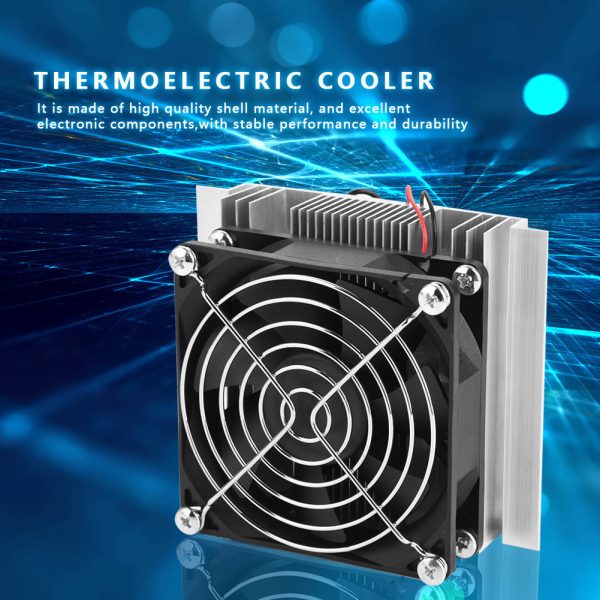 12V Semiconductor Refrigeration Thermoelectric Peltier Cold Plate Cooler with Fan - Image 8