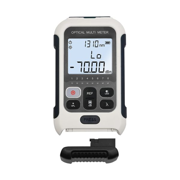 Optical Fiber Power Meter White Multifunctional High Accuracy Fiber Optic Tester for Communication Engineering - Image 10