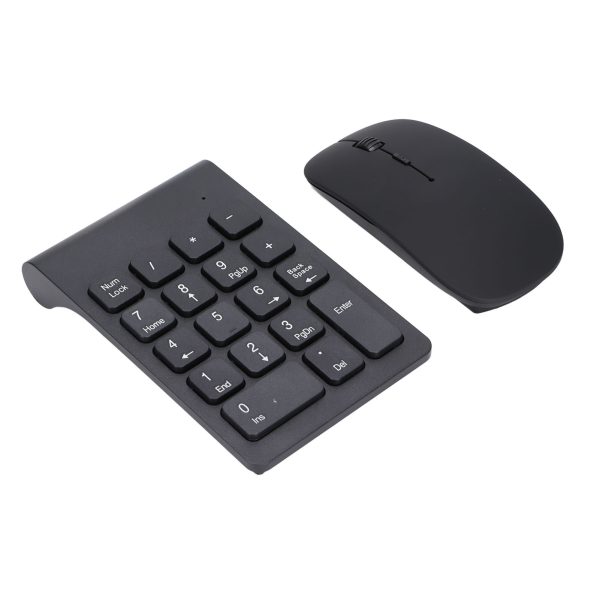 Number Pad Plug and Play 2.4GHz Wireless Technology 1200 DPI Sensitive Durable Number Pad Mouse Combo for Home Office - Image 8