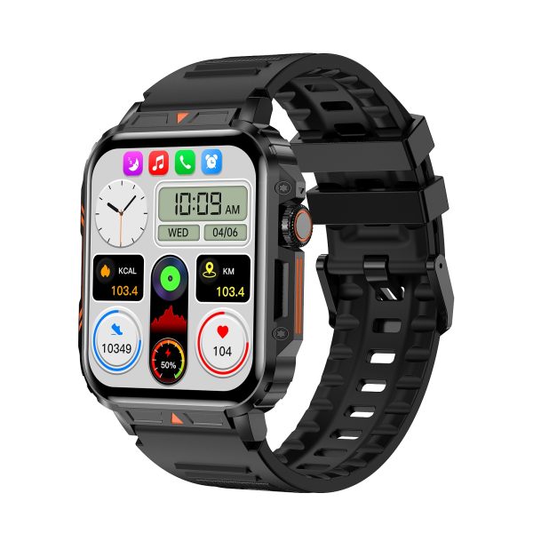 L81 Outdoor Sports Square Smartwatch Answer Call Big Battery Fitness Tracker Waterproof Smartwatch Men For IOS Android - Image 5