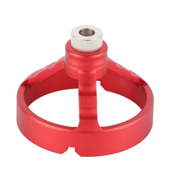 5/6/7/8/9/10mm Woodworking Tool Drill Punch Guide Locator Vertical Drilling Fixture(Red) - Image 2