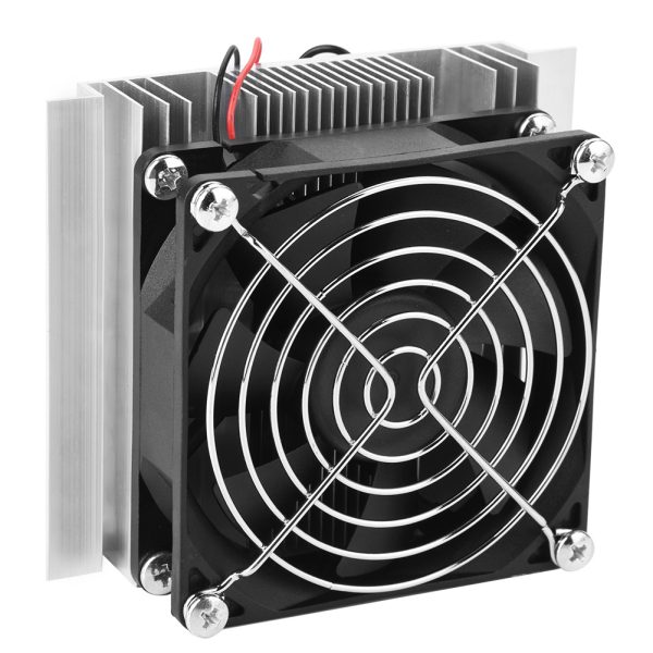 12V Semiconductor Refrigeration Thermoelectric Peltier Cold Plate Cooler with Fan - Image 4