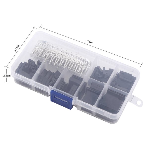 310pcs 2.54mm Male Female Jumper Wire Pin Header Connector Housing Kit Electronics Set - Image 10