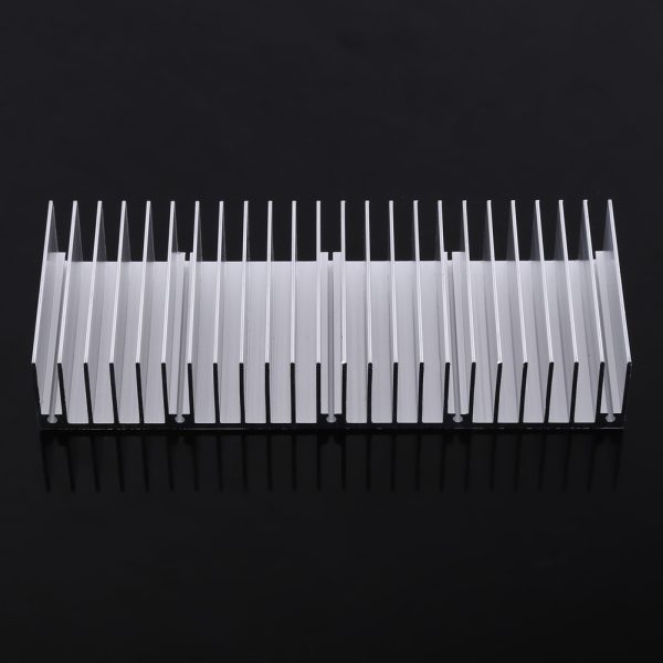 1pc Aluminum Heatsink Cooling Radiator Heat Sink Dense 24 Teeth 150mm - Image 9