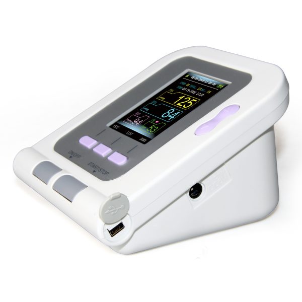 CONTEC CONTEC08A Upper Arm Digital Color LCD Blood Pressure Monitor With PC Software 4 CUFFS - Image 5