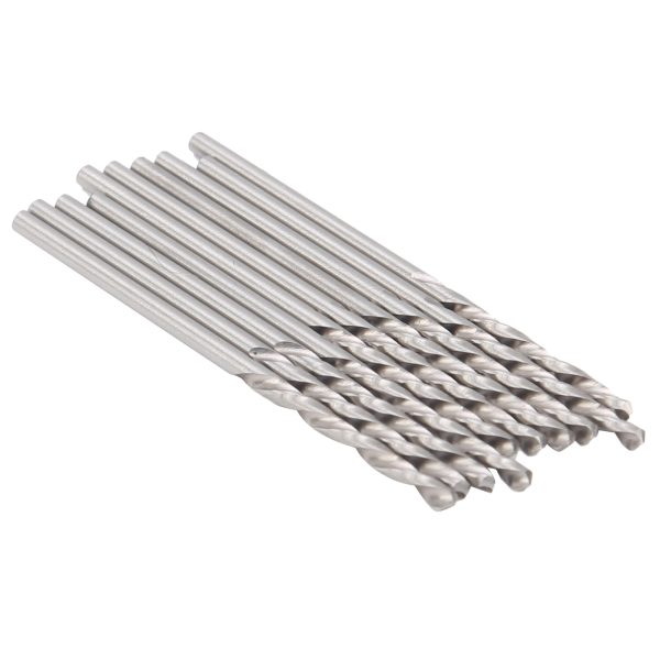 10Pcs Twist Drill Bit Small Straight Shank Pearl Drilling Machine Tools Hardware 1.75mm - Image 3