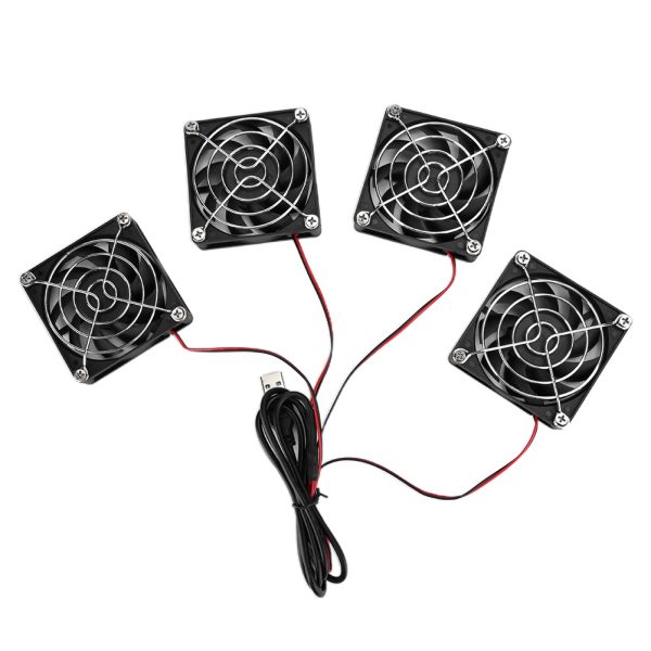 Router Cooling Fans 5V USB Power Heat Sink ABS for ASUS RTAC5300 R7900 R8000 Computer Supplies - Image 4