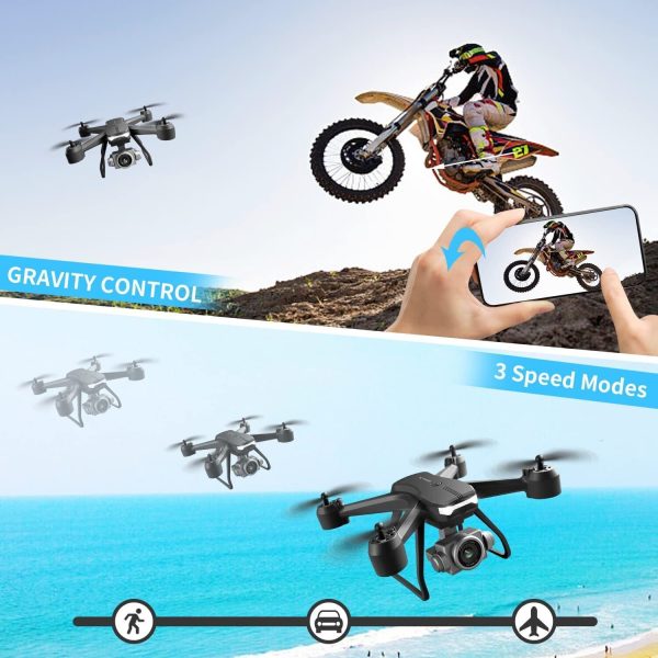 V14 Professional Drone 6K HD Dual Camera Wifi FPV Portable RC Quadcopter - Image 9