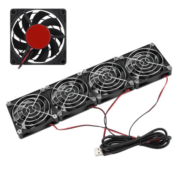 Router Cooling Fans 5V USB Power Heat Sink ABS for ASUS RTAC5300 R7900 R8000 Computer Supplies - Image 9