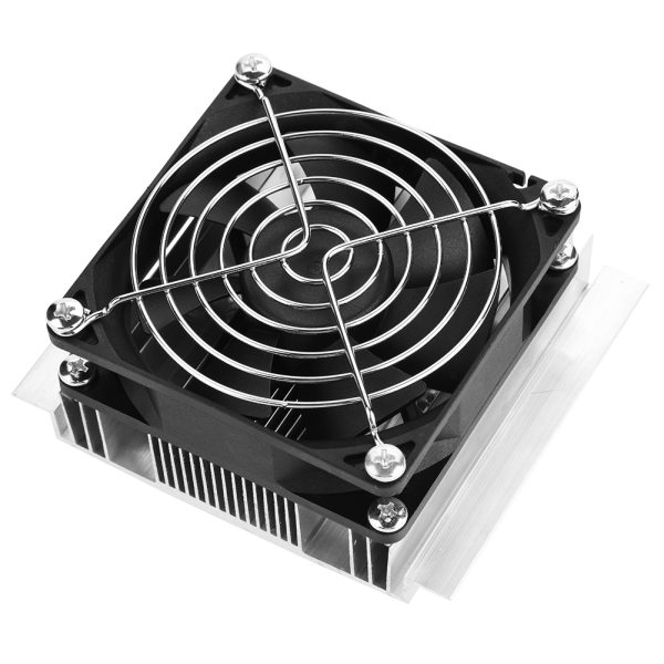 12V Semiconductor Refrigeration Thermoelectric Peltier Cold Plate Cooler with Fan - Image 5