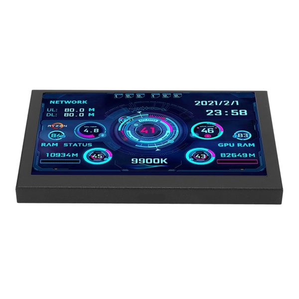 PC CPU Data Monitor 5in IPS USB C TYPE C Temperature Display PC CPU GPU RAM Data Monitor - Image 6