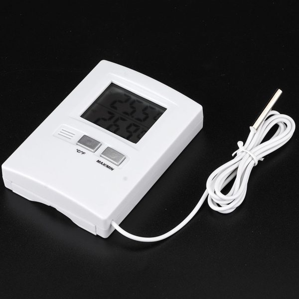 High Precision LCD Digital Indoor&Outdoor Thermometer Temperature Meter Tester Battery Powered - Image 4