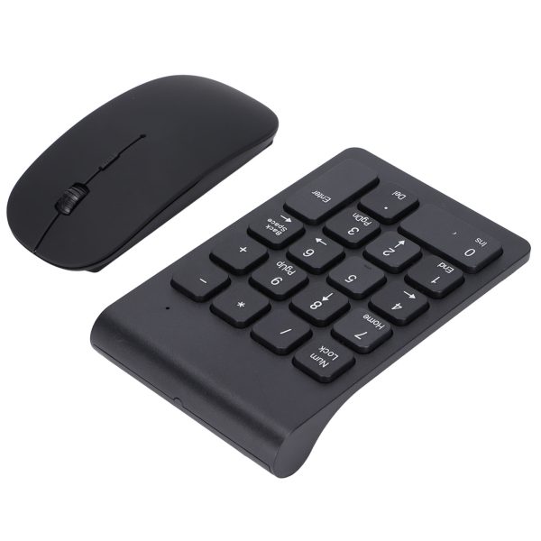 Number Pad Plug and Play 2.4GHz Wireless Technology 1200 DPI Sensitive Durable Number Pad Mouse Combo for Home Office - Image 10