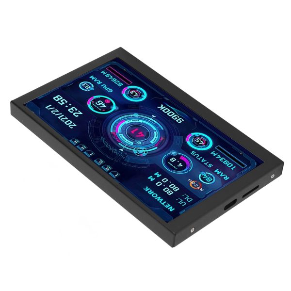 PC CPU Data Monitor 5in IPS USB C TYPE C Temperature Display PC CPU GPU RAM Data Monitor - Image 2