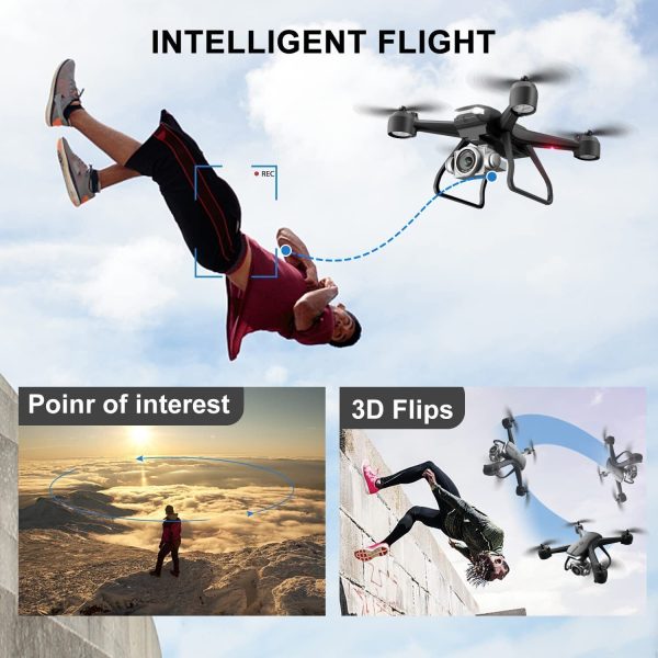 V14 Professional Drone 6K HD Dual Camera Wifi FPV Portable RC Quadcopter - Image 6