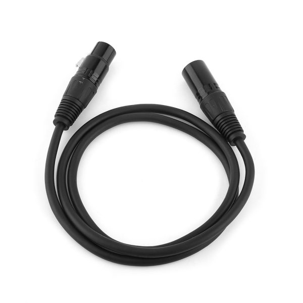 XLR Male to Female 3 pin MIC Shielded Cable Microphone Audio Extension Cable 1M - Image 8