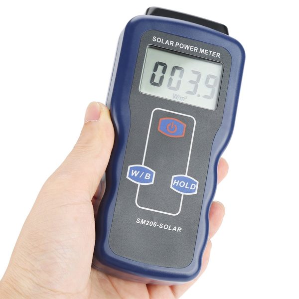 SM206 Digital Solar Power Meter Sun Light Radiation Measuring Testing Instrument - Image 5