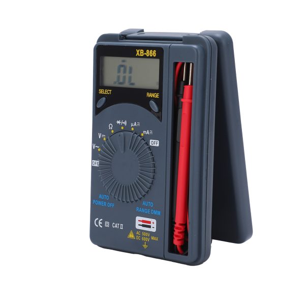 XB866 Pocket Multimeter Digital Display MultiPurpose Portable LargeRange HighAccuracy Voltmeter - Image 2