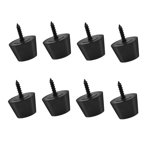 4 Pairs 30x20mm Rubber Feet Anti Vibration Base Pad Stand for Speaker Guitar Amplifier W Screws - Image 8