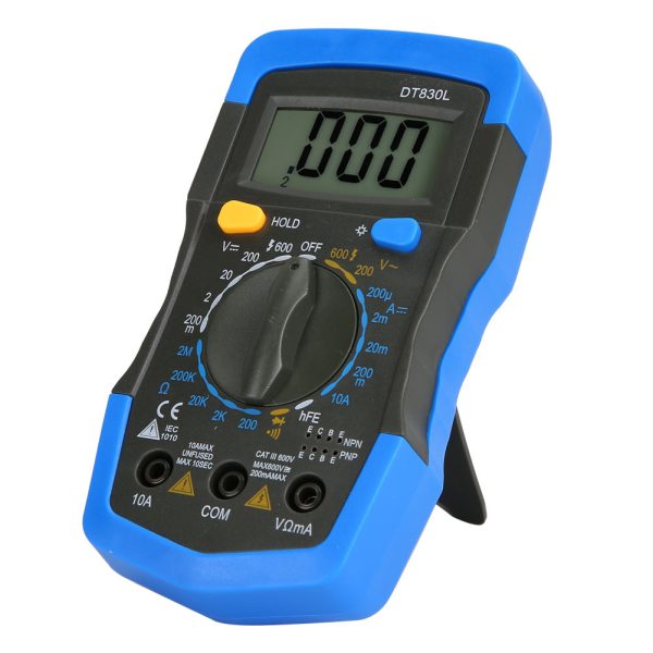 Portable HandHeld LCD Digital Mini Multimeter DC AC Voltage Current Meter(DT830L ) - Image 5