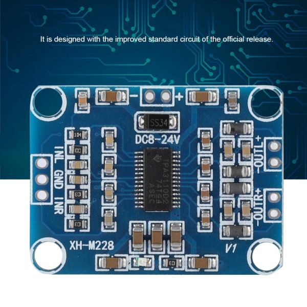 TPA3110 2X15W Digital Audio Stereo Amplifier Module Board Mini Binaural - Image 3