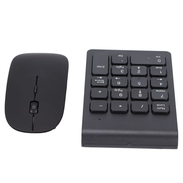 Number Pad Plug and Play 2.4GHz Wireless Technology 1200 DPI Sensitive Durable Number Pad Mouse Combo for Home Office - Image 5